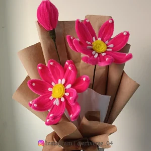 Handmade bouquet (artificial flowers)