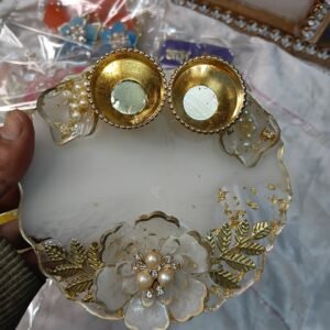 Resin pooja thali