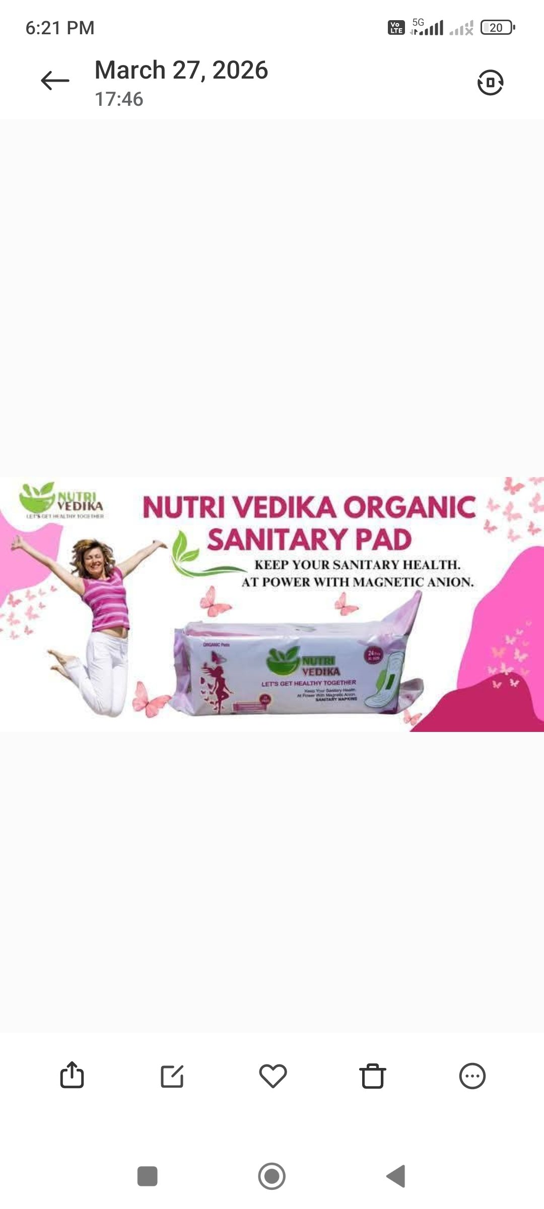 Sanitary pad - Image 2