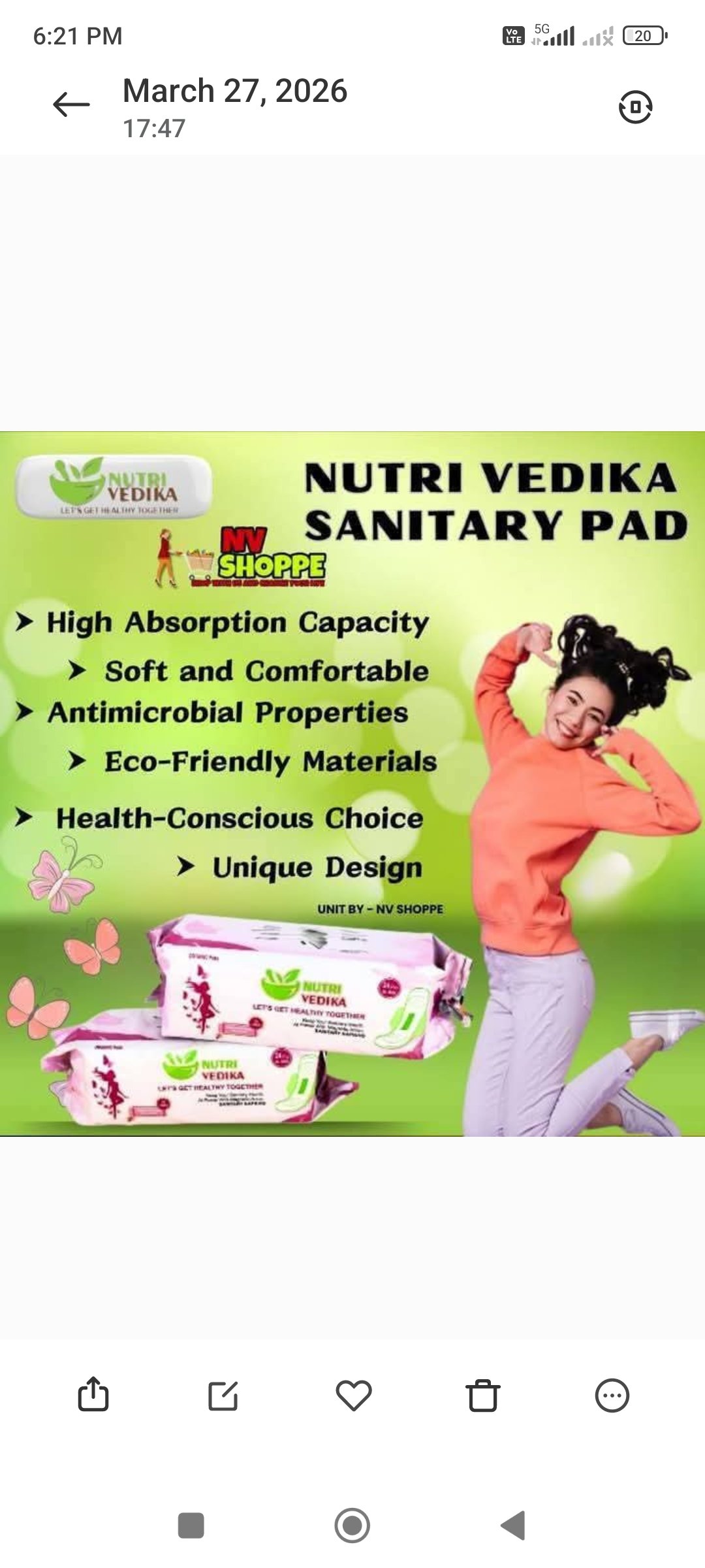 Sanitary pad