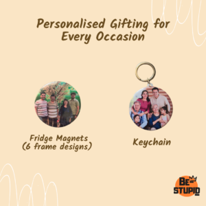 Personalised Keychains & Fridge Magnets