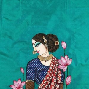 Fabric painting blouse's