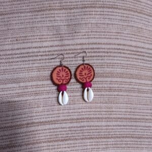 Febric earring