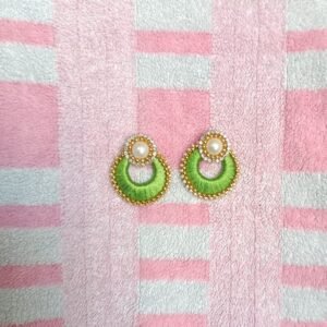 Thread earring