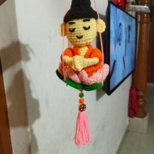 Crochet buddha