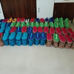 Oval shape lunch bag