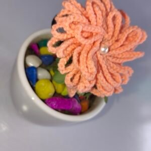 Flower Crochet Rubber Band