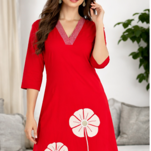 Liva Pure Rayon Floral Cord Set