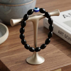 Black evel eye bracelet