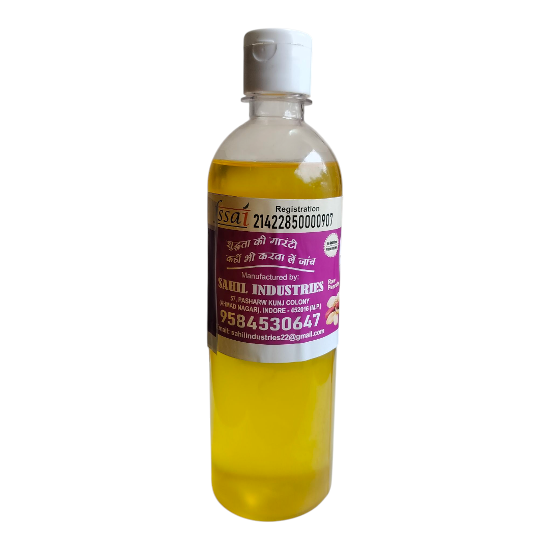 Sarod Cold Pressed Groundnut Oil 500 ML - Image 2