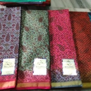 Pure cotton sarees