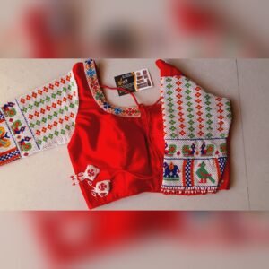 Bead Work Blouse Sleeve