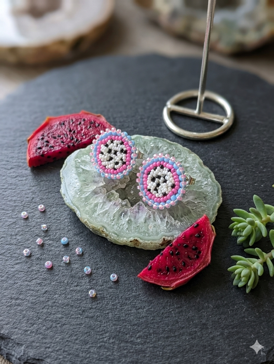 Zoya beaded studs