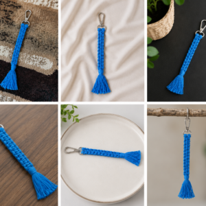 Boho Royal Tassel Keychain