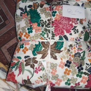 Cotton fabric suit
