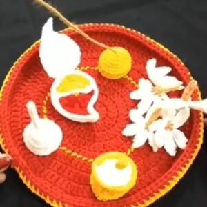 Woolen handmed products pooja thali