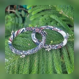 Handmade fabric bangels