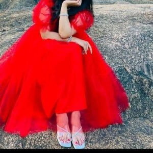 Tulle net dress