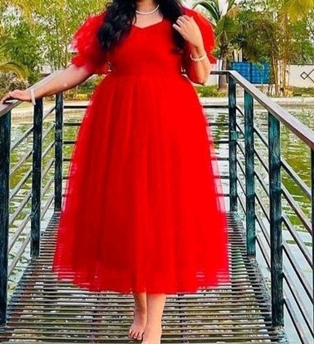 Tulle net dress - Image 3