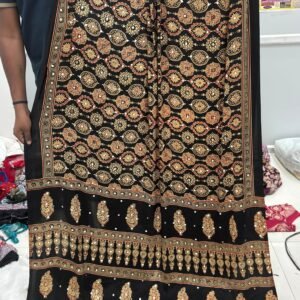 Satin saree