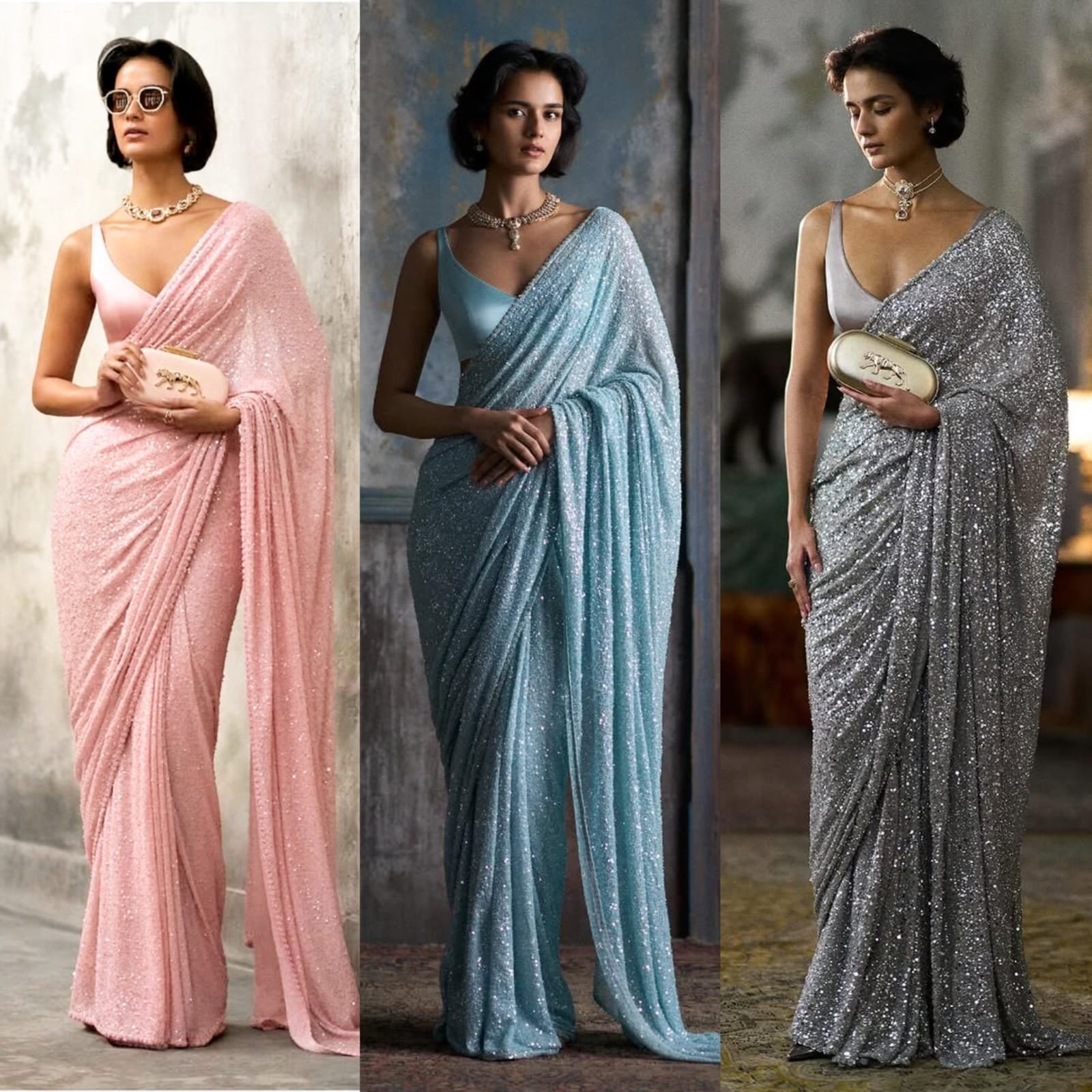 Georgete saree