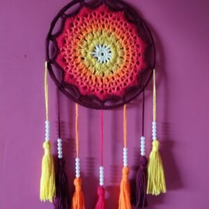 Crochet wall hanging