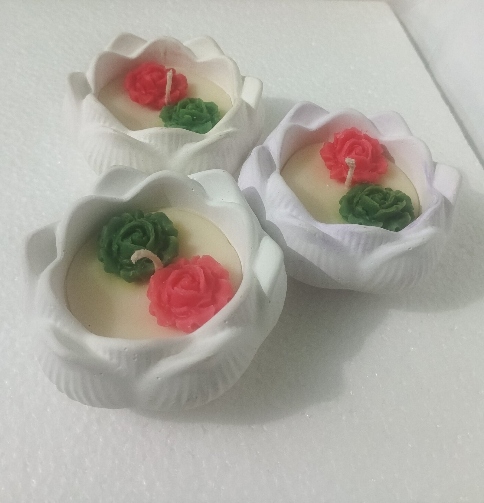 Aesthetic Handmade Soya wax Candle, - Image 3