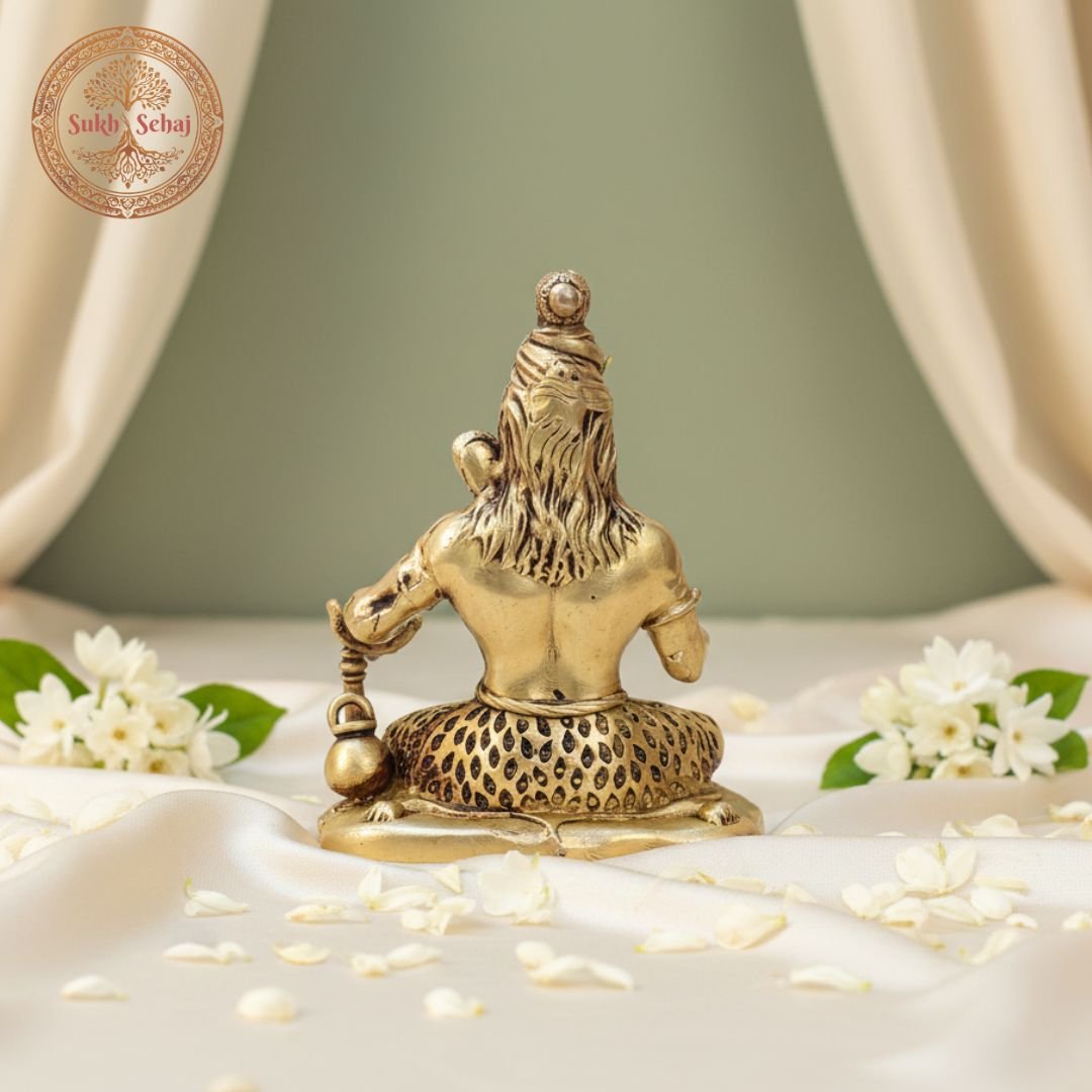 Lord Shiva Murti | Brass Murti | Handcrafted, Antique Finish, 3.0 Inch, for Home Temple, Decor, Pooja Ritual and Gifting - Image 2