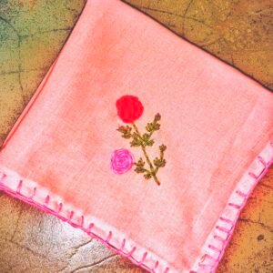 Handmade embroidery Handkerchief