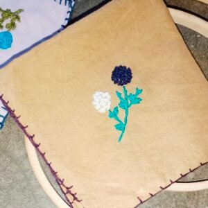 Handmade embroidery Handkerchief