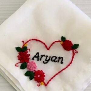 Handmade embroidery Handkerchief