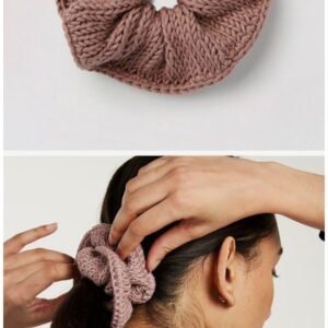 Crochet scrunchies