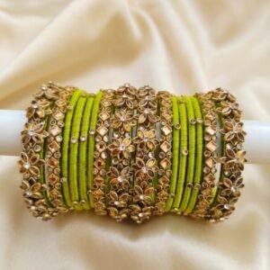 HAND MADE SILK THREAD BANGLES
