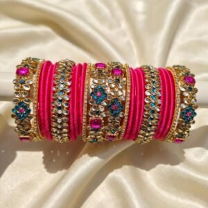 HAND MADE SILK THREAD BANGLES