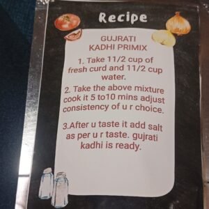 Gujrati kadhi premix