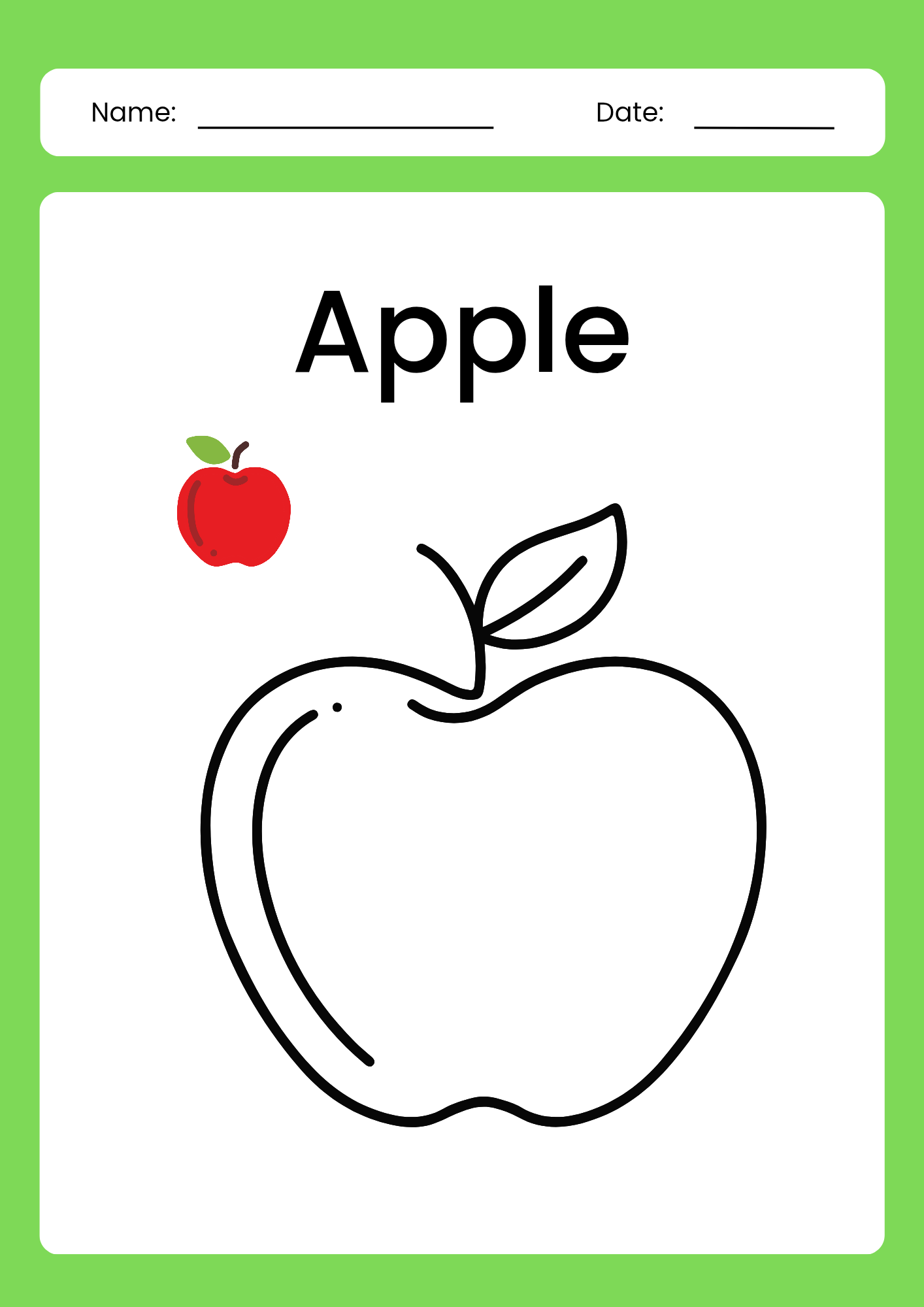 FRUITS COLOURING BOOK - Image 4