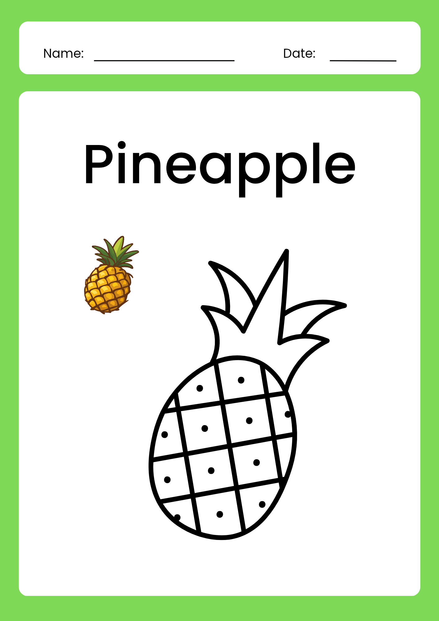 FRUITS COLOURING BOOK - Image 5