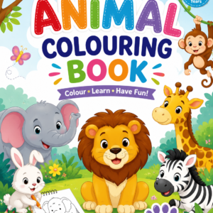 Animal colouring book