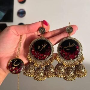 Resin jhumka