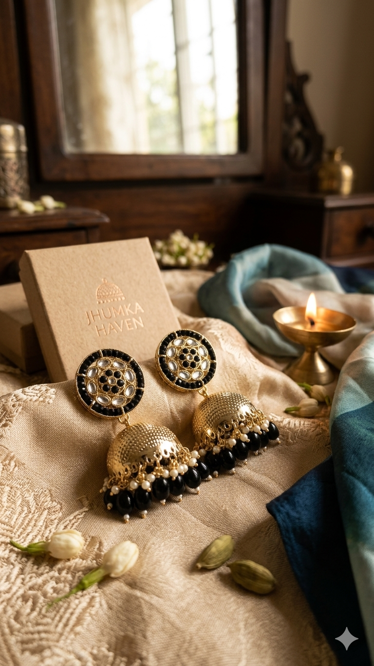 Niya kundan jhumka - Image 3