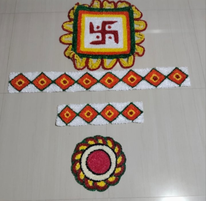 Whoolen rangoli