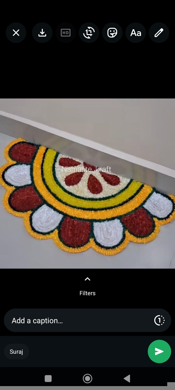Whoolen rangoli - Image 5