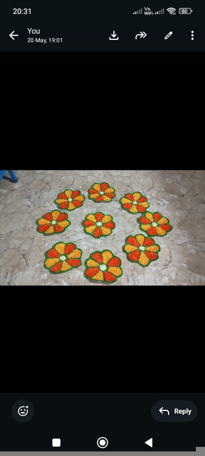 Whoolen rangoli - Image 3