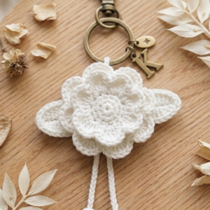 Crochet keychain