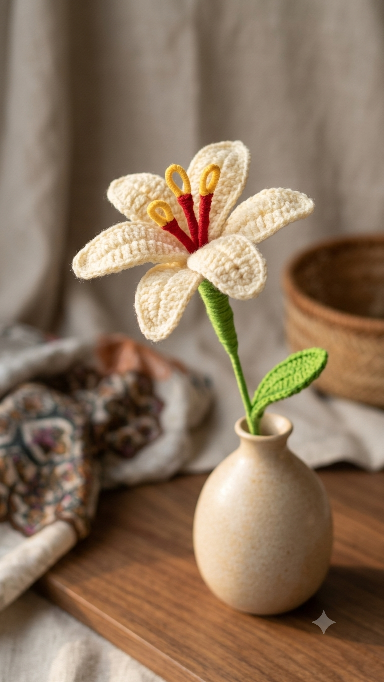 Crochet flower - Image 3