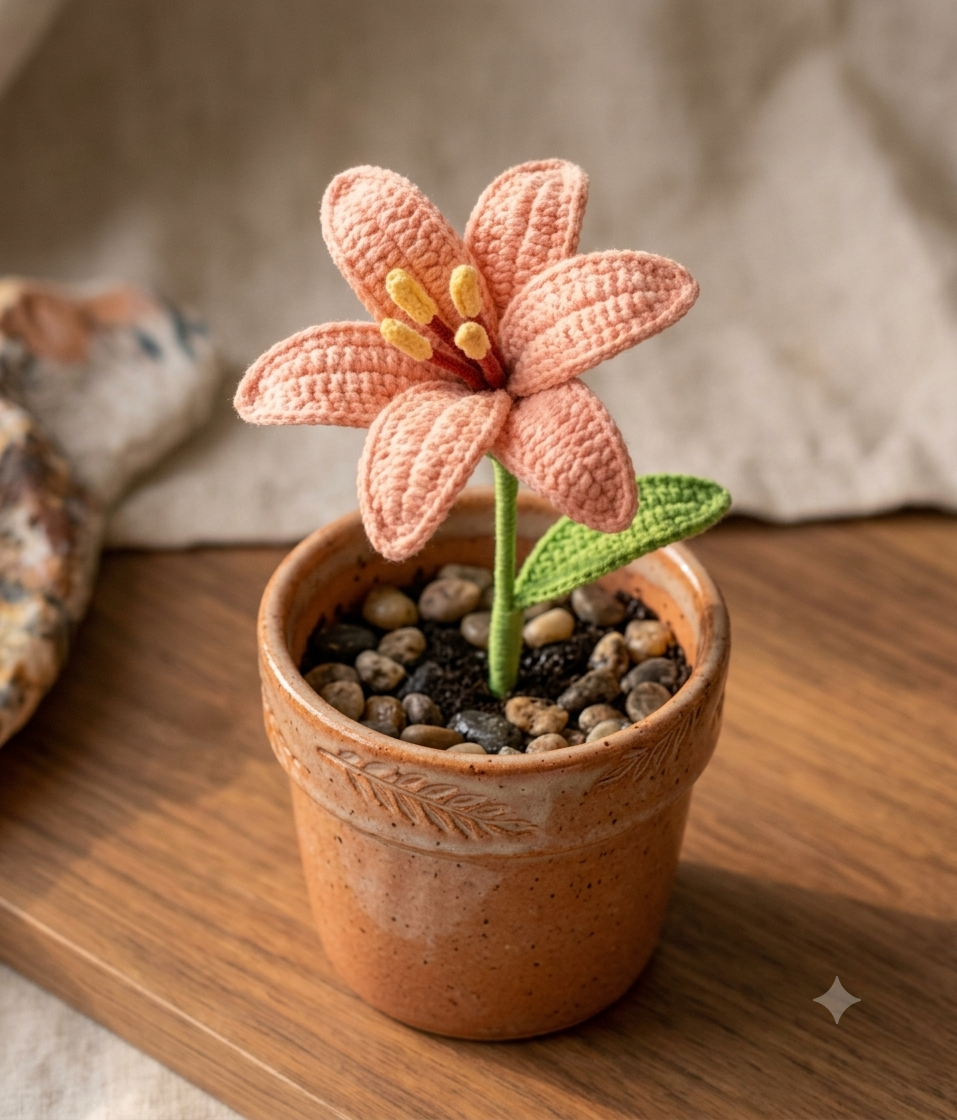 Crochet flower - Image 2