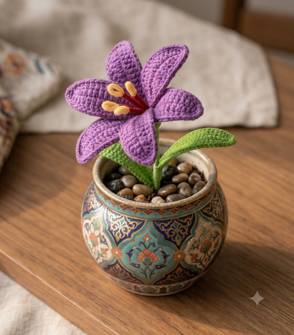 Crochet flower - Image 5
