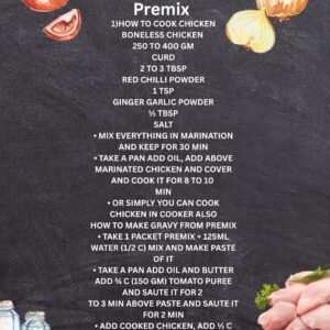 Butter chicken premix