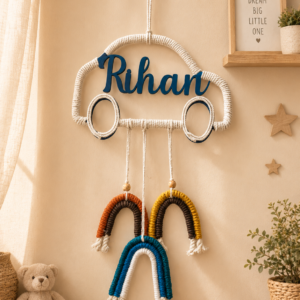 🚗🌈 Personalized Car Name Hanging 🌈🚗