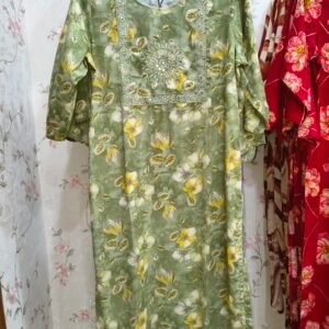 A line kurti